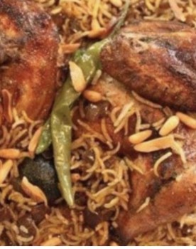 سدر ارز دجاجتين ونصف